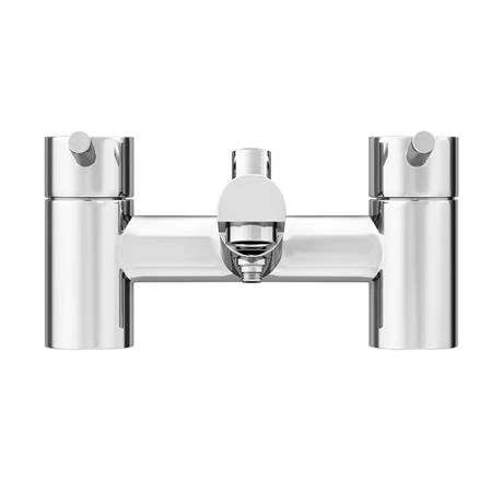 Cruze Contemporary Bath Shower Mixer with Shower Kit - Chrome 5 Cruze Contemporary Bath Shower Mixer with Shower Kit - Chrome - Image 3