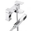 Cast Bath Shower Mixer Tap with Shower Kit - Chrome 1 Cast Bath Shower Mixer Tap with Shower Kit - Chrome -Bath Taps Shop Cast Bath Shower Mixer with Shower Kit n p
