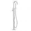 Crosswater - Design Floor Mounted Freestanding Bath Shower Mixer - DE416FC -Bath Taps Shop DE416FC PN