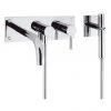 Crosswater - Design Wall Mounted 3 Hole Bath Shower Mixer - DE431WC -Bath Taps Shop DE431WC P