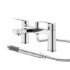 Hudson Reed Drift Bath Shower Mixer + Shower Kit - DRI304 -Bath Taps Shop DRI304 P