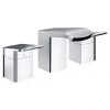 Bristan Descent 3 Hole Bath Filler -Bath Taps Shop DSC 3HBF C PN
