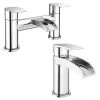 Enzo Waterfall Tap Package (Bath + Basin Tap) -Bath Taps Shop ENZ PK np