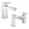 Grohe Eurocube Tap Package (Bath + Basin Tap) -Bath Taps Shop EUCBTPK P