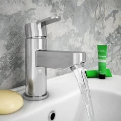 Gio Modern Tap Package (Bath + Basin Tap) -Bath Taps Shop GIOPK d2 460