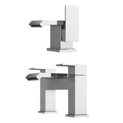 Glacier Modern Tap Package (Bath + Basin Tap) -Bath Taps Shop GLA PK n d2 460