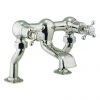 Crosswater - Belgravia Crosshead Bath Filler - Nickel - HG322DN -Bath Taps Shop HG322DN P