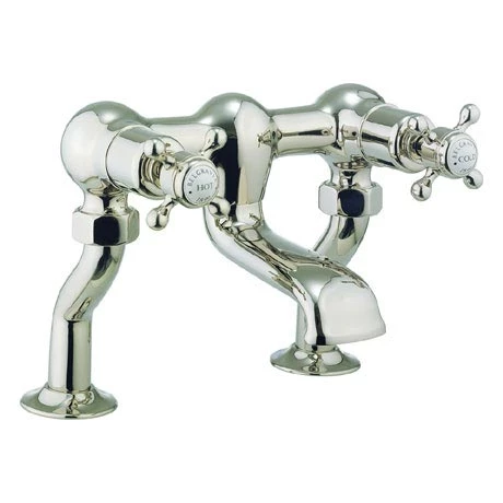 Crosswater - Belgravia Crosshead Bath Filler - Nickel - HG322DN 3 Crosswater - Belgravia Crosshead Bath Filler - Nickel - HG322DN