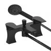 Bristan Hourglass Black Bath Shower Mixer -Bath Taps Shop HOU BSM BLK P