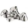 Bristan Java Thermostatic Contemporary Bath Filler with Shower - Chrome - J-THBSMVO-C -Bath Taps Shop Java Filler Shower P