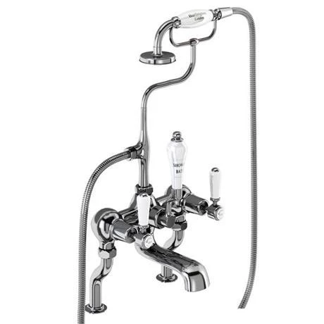 Burlington Kensington - Chrome Deck Mounted Bath/Shower Mixer - KE15 4 Burlington Kensington - Chrome Deck Mounted Bath/Shower Mixer - KE15 - Image 2