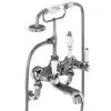 Burlington Kensington - Chrome Wall Mounted Bath/Shower Mixer - KE17 2 Burlington Kensington - Chrome Wall Mounted Bath/Shower Mixer - KE17 -Bath Taps Shop KE17 p