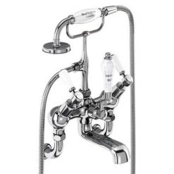 Burlington Kensington - Angled Wall Mounted Bath/Shower Mixer - KE21