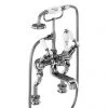 Burlington Kensington Regent - Angled Deck Mounted Bath/Shower Mixer - KER19 2 Burlington Kensington Regent - Angled Deck Mounted Bath/Shower Mixer - KER19 -Bath Taps Shop KER19 P