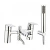 Crosswater Zero 6 Bath Shower Mixer with Kit - ZR06_422DC -Bath Taps Shop KH06 422DC P