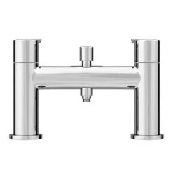 Luna Waterfall Bath Shower Mixer with Shower Kit - Chrome 11 Luna Waterfall Bath Shower Mixer with Shower Kit - Chrome -Bath Taps Shop LUN002 D4 460