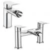 Luna Waterfall Tap Package (Bath + Basin Tap) -Bath Taps Shop LUNPK p