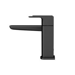 Mileto Matt Black Bath Filler Tap -Bath Taps Shop M03BLK d3 460