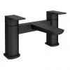 Mileto Matt Black Bath Filler Tap -Bath Taps Shop M03BLK prod