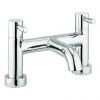 Crosswater - Fusion Dual Lever Bath Filler - MBFU322D -Bath Taps Shop MBFU322D P