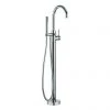 Crosswater - Fusion Floor Mounted Freestanding Bath Shower Mixer - MBFU416F -Bath Taps Shop MBFU416F P