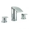 Crosswater - Flow 3 Tap Hole Bath Filler - MBFW330D -Bath Taps Shop MBFW330D P