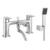 Crosswater - Serene Dual Lever Bath Shower Mixer with Kit - MBSN422D 2 Crosswater - Serene Dual Lever Bath Shower Mixer with Kit - MBSN422D -Bath Taps Shop MBSN422D P