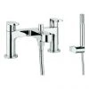 Crosswater - Style Dual Lever Bath Shower Mixer with Kit - MBST422D -Bath Taps Shop MBST422D P