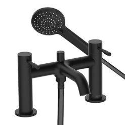 Bristan Mila Black Bath Shower Mixer