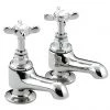 Bristan 1901 Traditional Bath Pillar Taps - Chrome Plated - N-3/4-C-CD -Bath Taps Shop N 34 C p