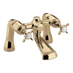 Bristan 1901 Traditional Bath Filler - Gold Plated - N-BF-G-CD