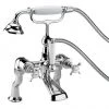 Bristan 1901 Luxury Pillar Bath Shower Mixer - Chrome Plated - N-LBSM-C -Bath Taps Shop N BSM C p
