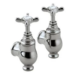Bristan 1901 Traditional Globe Bath Taps - Chrome Plated - N-GLO-C-CD