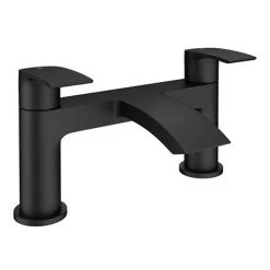 Nexus Matt Black Modern Bath Filler