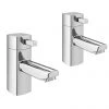 Neo Minimalist Bath Pillar Taps - Chrome -Bath Taps Shop Neo Minimalist Bath Pillar Taps Chrome n p