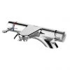 Bristan - Opac Thermostatic Deck Mounted Bath Filler with Chrome Levers - OP-THBF-DML-C -Bath Taps Shop OP THBF DML C P