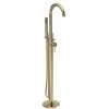 Hudson Reed Tec Single Lever Mono Free-standing Bath Shower Mixer - Brushed Brass - PN821 -Bath Taps Shop PN821 m