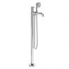 Crosswater MPRO Industrial Bath Shower Mixer Floor Standing Chrome - PRI416FC 2 Crosswater MPRO Industrial Bath Shower Mixer Floor Standing Chrome - PRI416FC -Bath Taps Shop PRI416FC mm