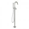 Crosswater MPRO Floor Mounted Freestanding Bath Shower Mixer - Brushed Stainless Steel - PRO416FV
