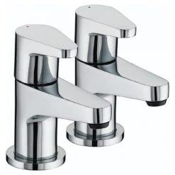 Bristan Quest Contemporary Bath Taps - Chrome - QST-3/4-C