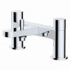 RAK - Petit Round Deck Bath Shower Mixer Chrome - RAKPER3005C -Bath Taps Shop RAKPER3005 M