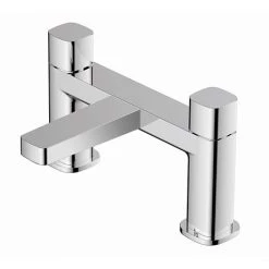 RAK - Petit Square Deck Bath Filler Chrome - RAKPES3004C