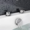 Cruze Overflow Bath Filler With Deck Side Valves -Bath Taps Shop RD SV PACK np