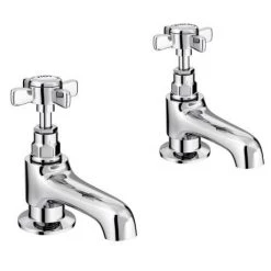 Regent Chrome Traditional Bath Taps