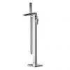 Nuie Sanford Chrome Freestanding Bath Shower Mixer - SAN321 -Bath Taps Shop SAN321 P