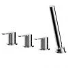 Asquiths Sanctity Deck Mounted Bath Shower Mixer (4TH) No Spout - TAA5125 -Bath Taps Shop TAA5125 p
