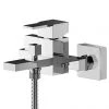 Asquiths Revival Wall Mounted Bath Shower Mixer with Shower Kit - TAC5127 -Bath Taps Shop TAC5127 p