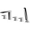 Asquiths Tranquil Deck Mounted Bath Shower Mixer (5TH) With Spout - TAD5126 2 Asquiths Tranquil Deck Mounted Bath Shower Mixer (5TH) With Spout - TAD5126 -Bath Taps Shop TAD5126 P