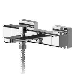 Asquiths Tranquil Thermostatic Wall Mounted Bath Shower Mixer - TAD5128