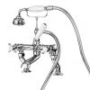 Asquiths Restore Crosshead Deck Mounted Bath Shower Mixer with Shower Kit - TAE5323 -Bath Taps Shop TAE5323 p